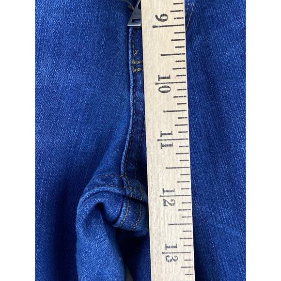 Paige Womens Lennox Blue Medium Wash Stretch Jeans Size 30X31 (1051) - Picture 11 of 15